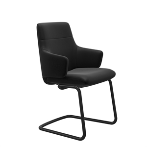 Stressless Chilli spisebordsstol D400 med arm - Læder Paloma Black